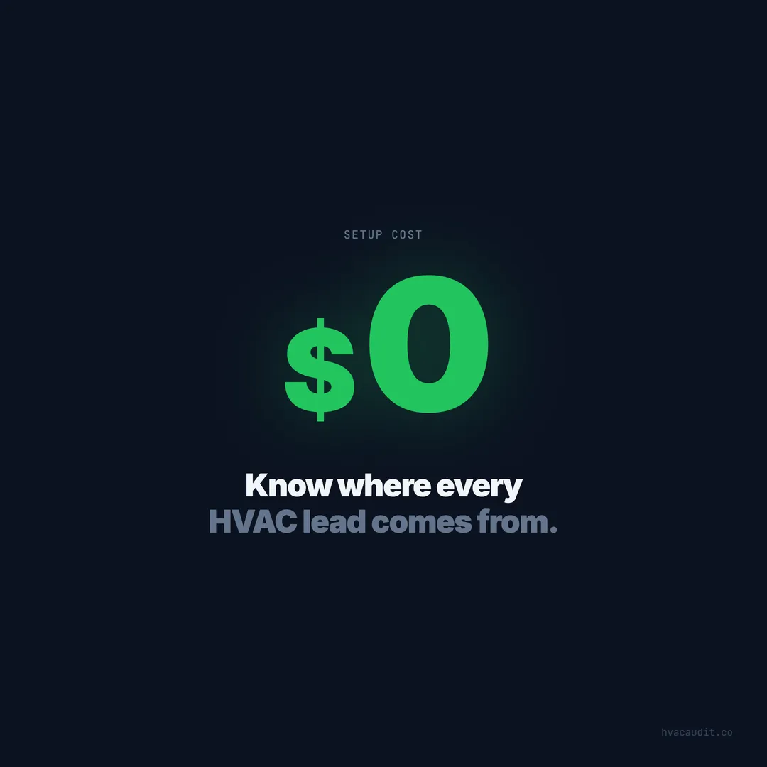HVAC Call Tracking: The $0 Setup That Shows Where Leads Come From